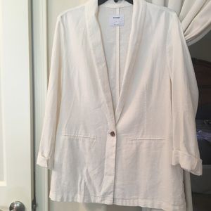Linen Blend Blazer